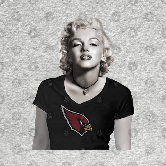 Marilyn Loves the Cardinals by Rad Love